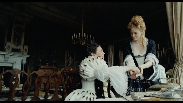 'The Favourite' dives into the world of ambitious courtiers.