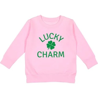 Sweet Wink Lucky Charm Sweater is a cute mommy and me st patrick's day outfit idea 