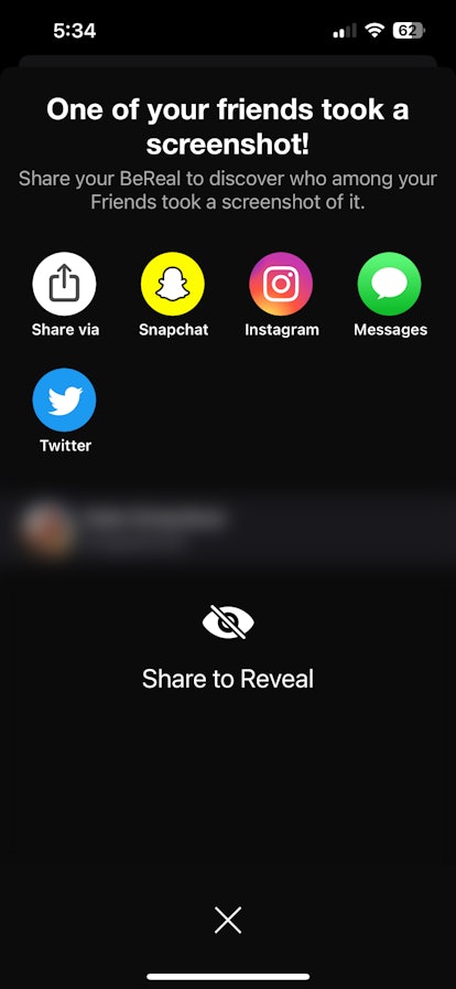 Here's how to see who screenshotted your BeReal.