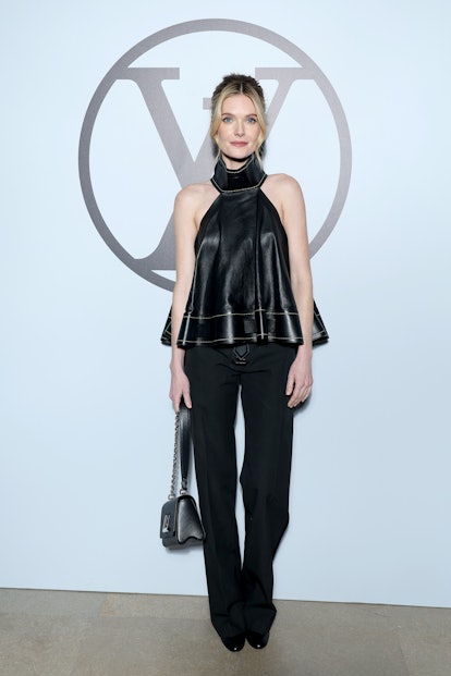 Alicia Vikander attends the Louis Vuitton Womenswear Fall-Winter