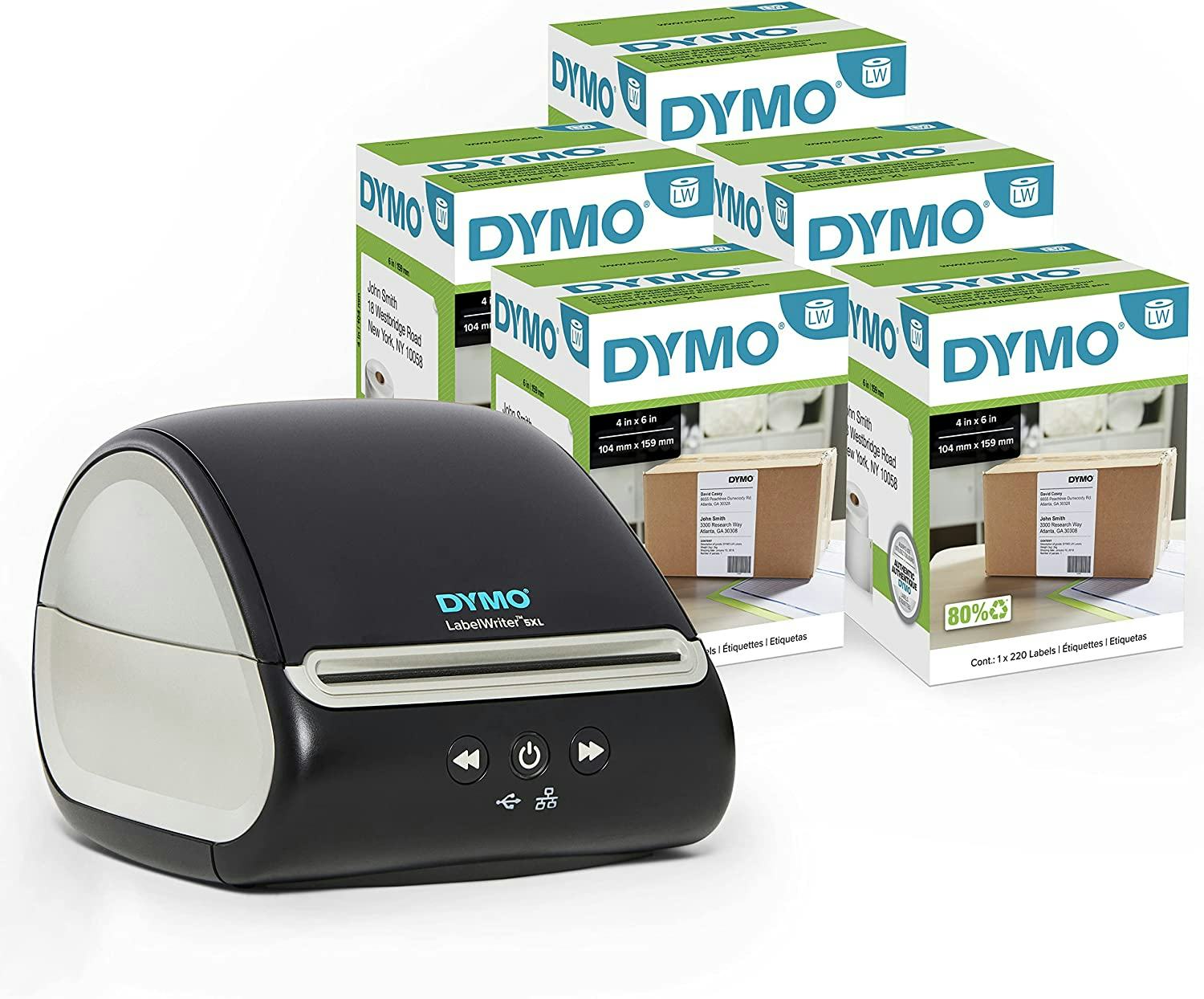 DYMO LabelWriter 5XL Label Printer Bundle