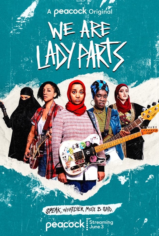 The cast of We Are Lady Parts in a promotional poster.