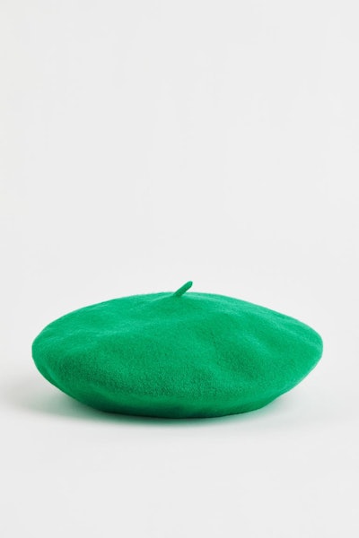 Green Kids Wool Beret is a cute st patrick's day outfit addition