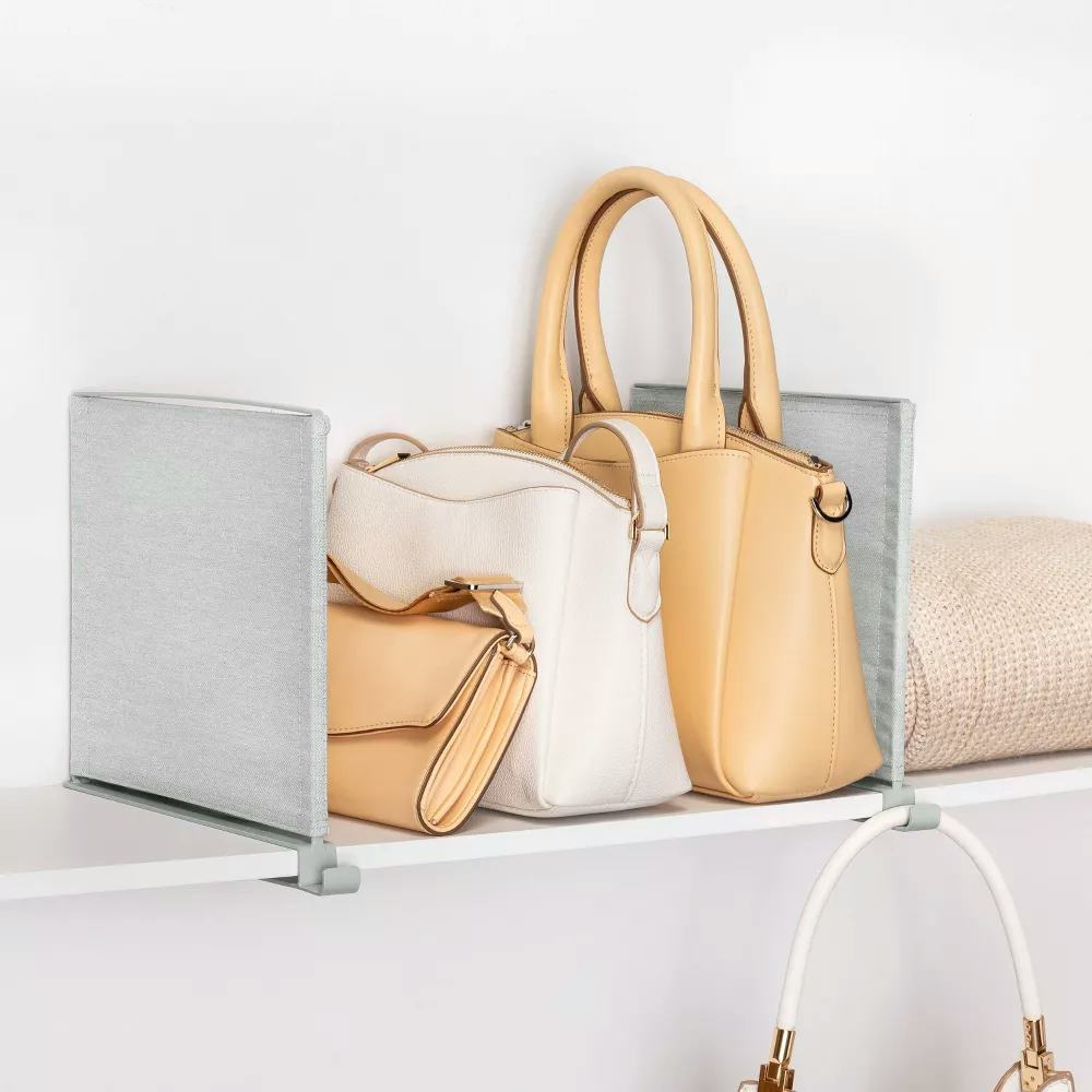 Shelf Dividers Light Gray