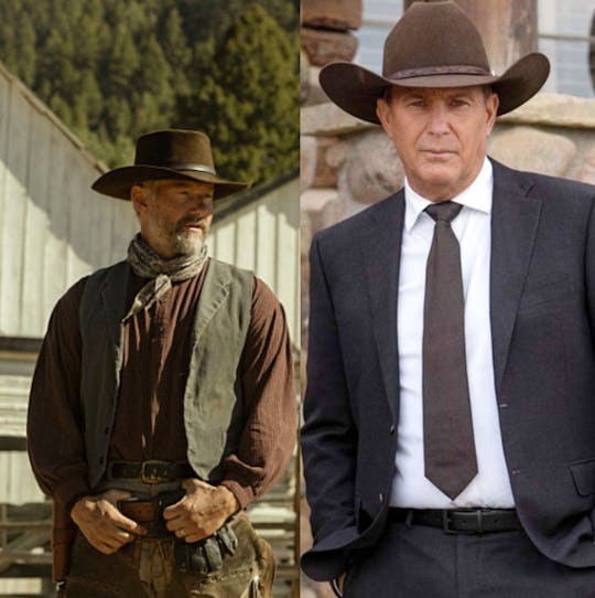 John Dutton and John Dutton III of the Yellowstone Ranch.
