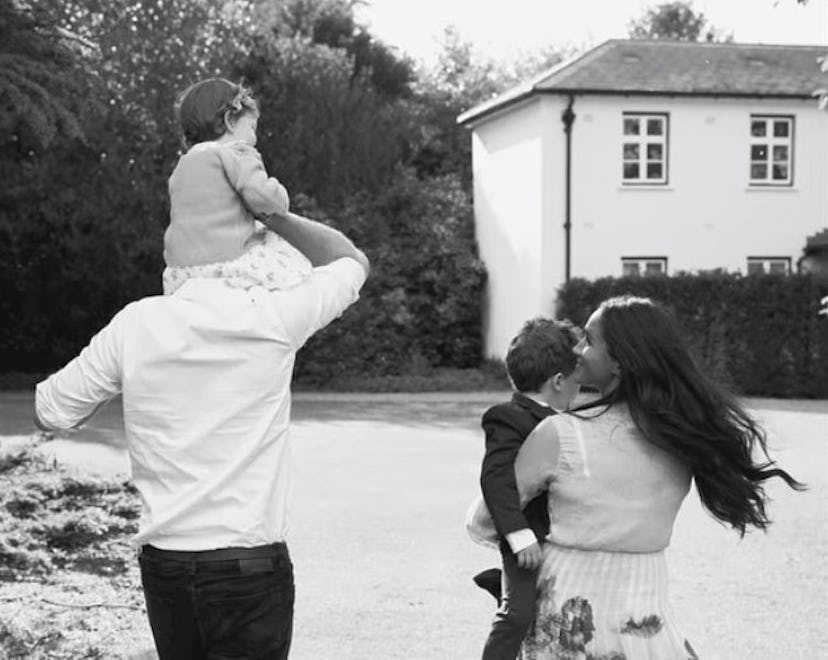 Meghan Markle and Prince Harry's daughter was christening in California.