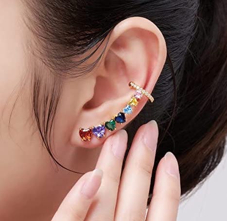 12 Earrings That Look Like Multiple Piercings