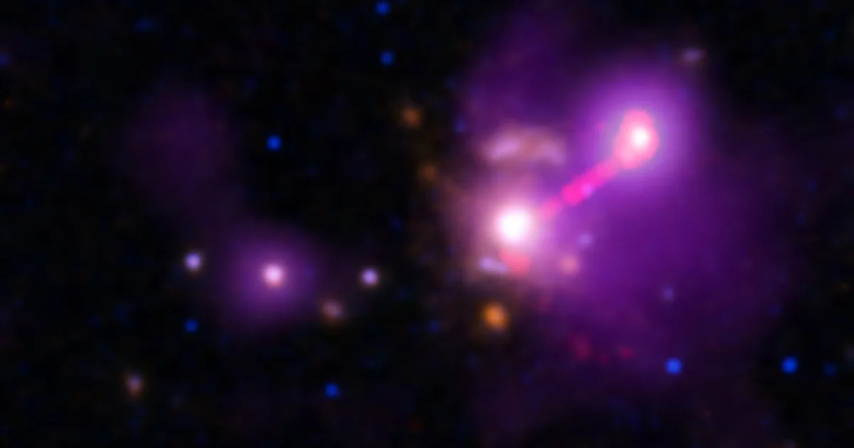 La NASA descubre un misterio galáctico masivo a 9 mil millones de años luz de la Tierra La NASA descubre un misterio galáctico masivo a 9 mil millones de años luz de la Tierra