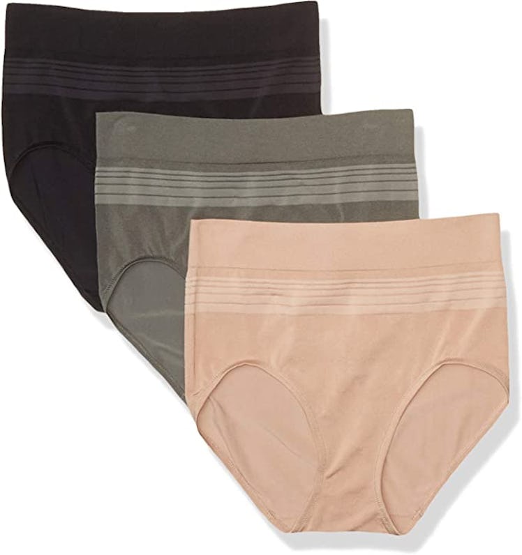 Warner's Blissful Benefits Seamless Briefs (3-Pack)