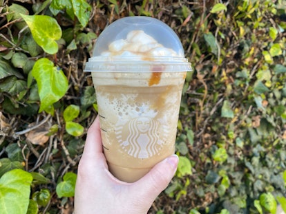 This Starbucks secret menu drink is inspired by the Girl Scout Cookie Toffee-tastic.