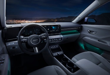 Hyundai Kona EV interiors