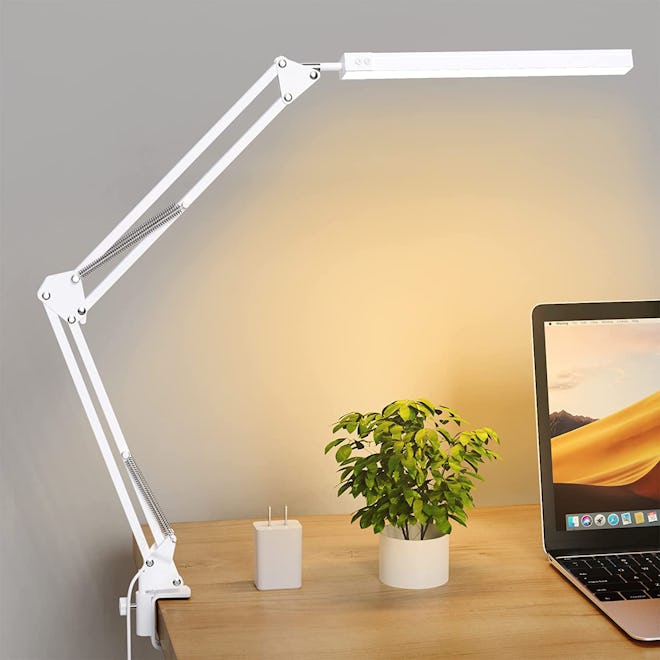 TROPICALTREE LED Clamp-On Desk Lamp
