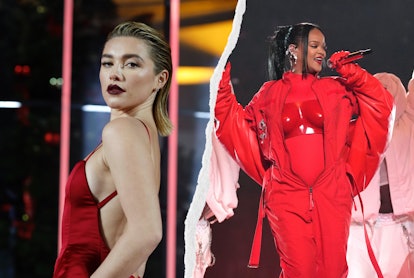 Matte liquid lipsticks are one of the top makeup trends of 2023, with Florence Pugh, Rihanna, & more...