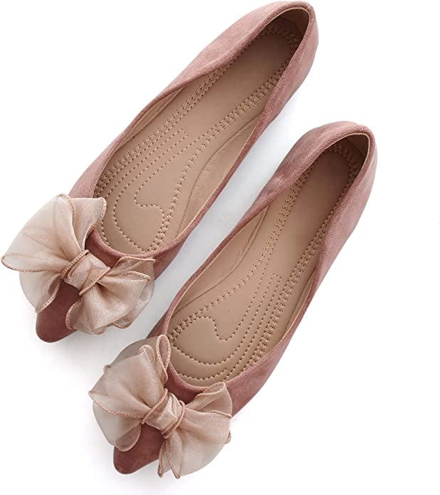 SAILING LU Bow-Knot Ballet Flats