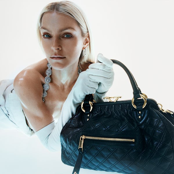 Jessica Stam in Marc Jacobs Stam Bag campaign