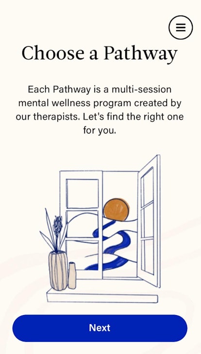 How to use the Real therapy app