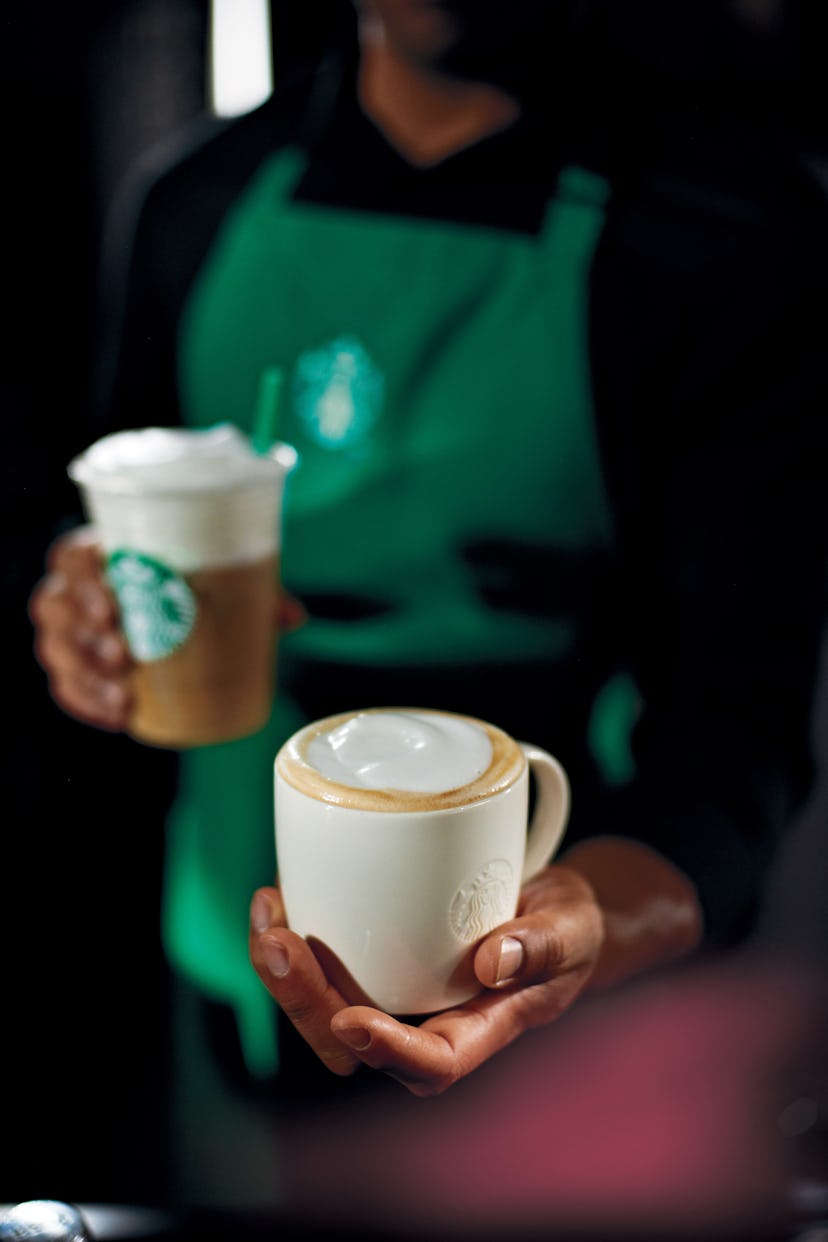 Starbucks' spring 2023 menu includes a new Cinnamon Caramel Nitro Cold Brew.