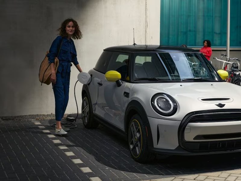 Current model of the Mini Cooper EV