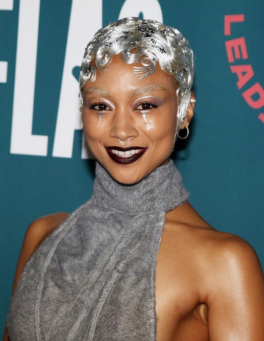 Tati Gabrielle poses at the PFLAG 50th Anniversary Gala at The New York Marriott Marquis on March 3,...
