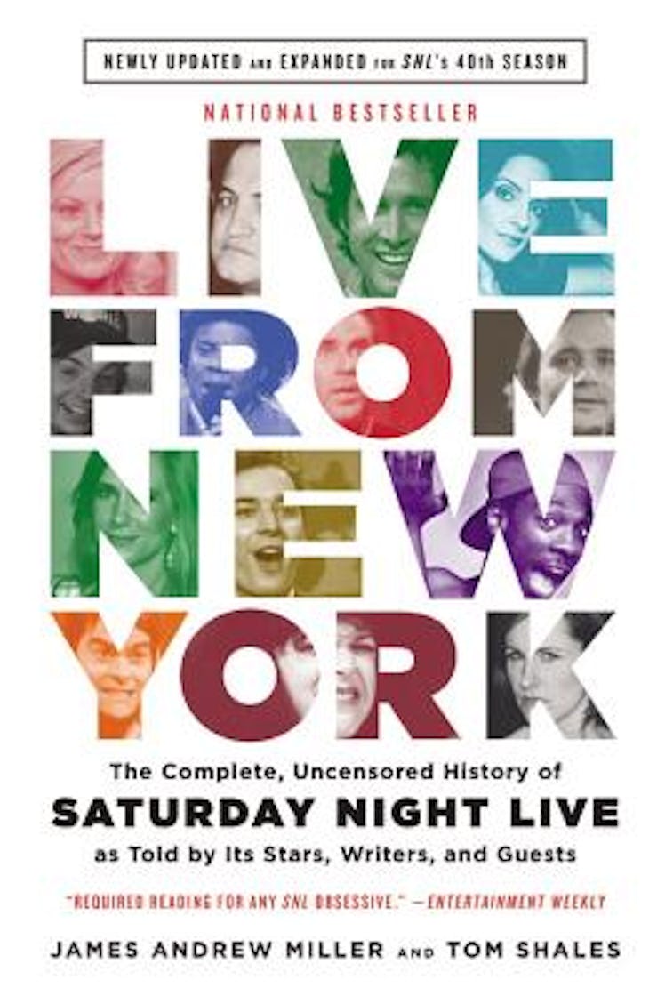 'Live From New York' is a documentary style book that's like 'Daisy Jones & The Six.'