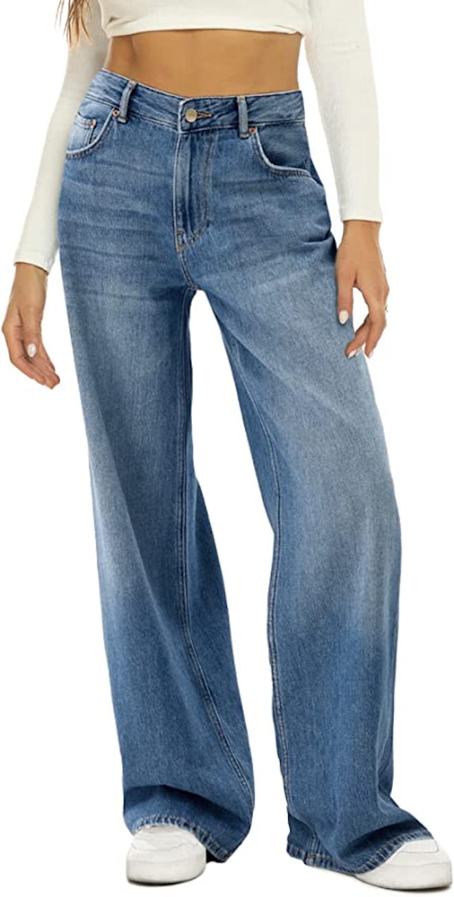 HDLTE Baggy Wide Leg Jeans