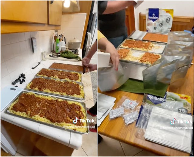 One TikTok mom is going viral for freeze-drying spaghetti.