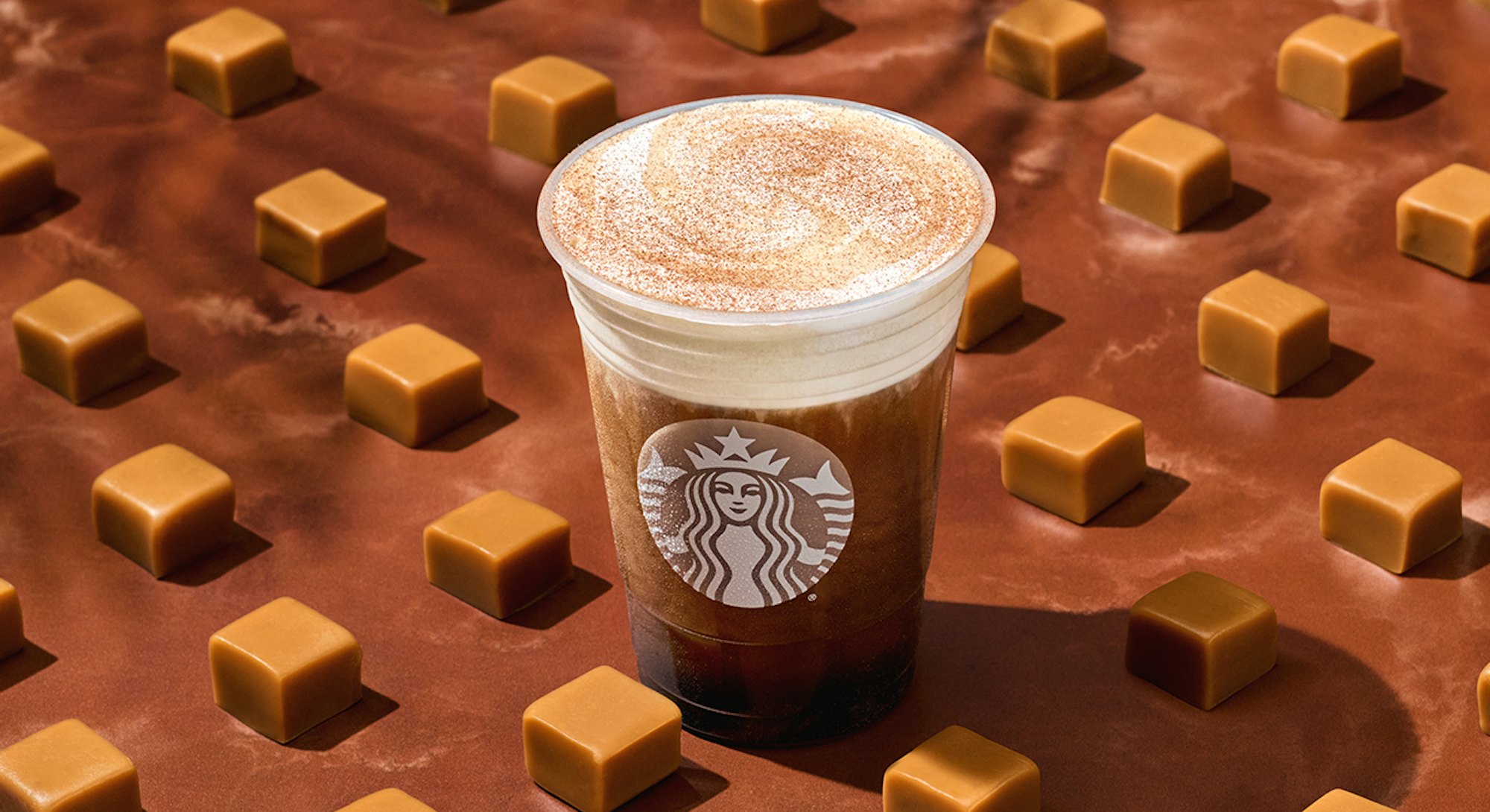 Starbucks' spring 2023 menu includes a new Cinnamon Caramel Cream Nitro Cold Brew.