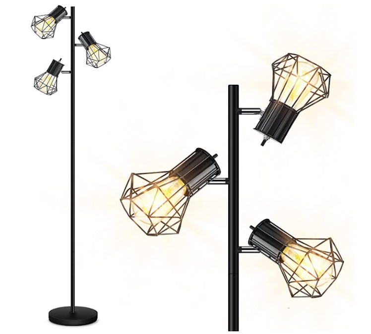 BoostArea Industrial Floor Lamp