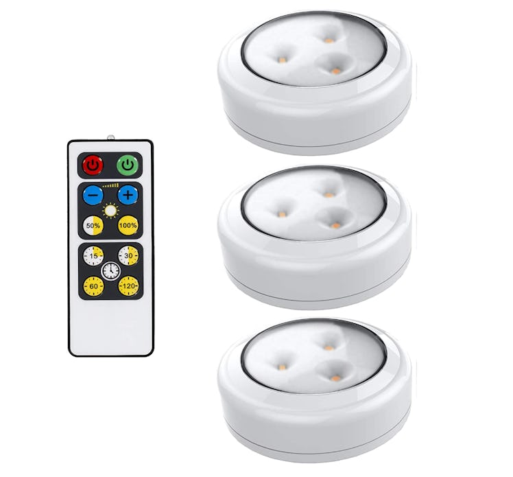 Brilliant Evolution Wireless LED Puck Light 3 Pack