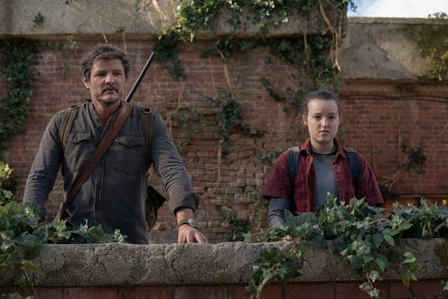Pedro Pascal as Joel and Bella Ramsey as Ellie in 'The Last of Us' Season 1 finale, via HBO's press ...