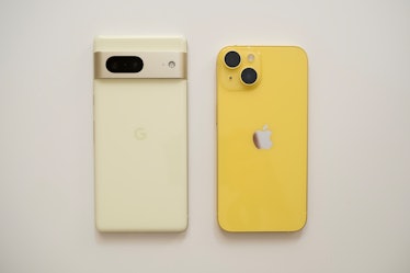 Which yellow do you prefer? Lemongrass Pixel 7 or yellow iPhone 14?