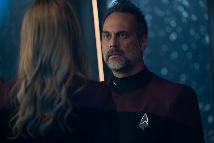 Todd Stashwick as Captain Liam Shaw in Picard Season 3.