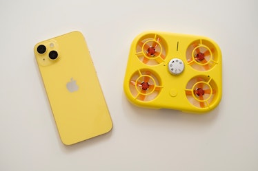 Snap’s Pixy “flying camera” (don’t call it a drone) is the kind of yellow that makes you smile. 