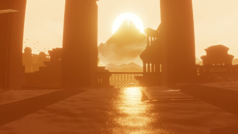 Journey sand sliding screenshot