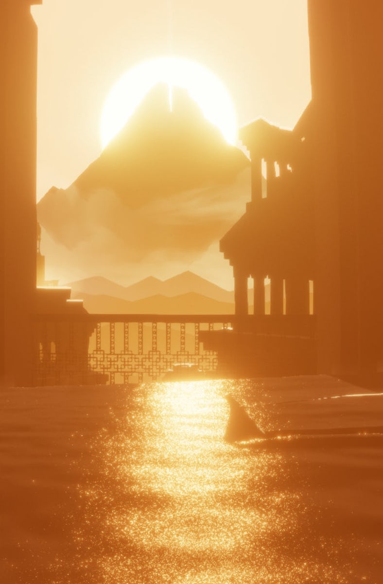 Journey sand sliding screenshot