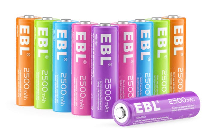EBL AA Rechargeable Batteries