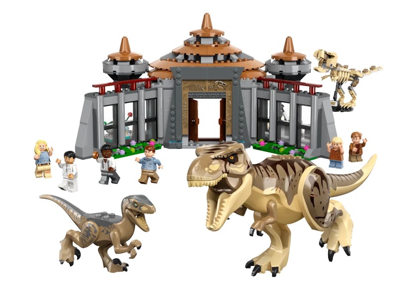 Visitor Center: T. rex & Raptor Attack