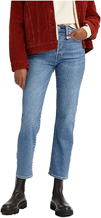 Levi&rsquo;s Wedgie Straight Jeans