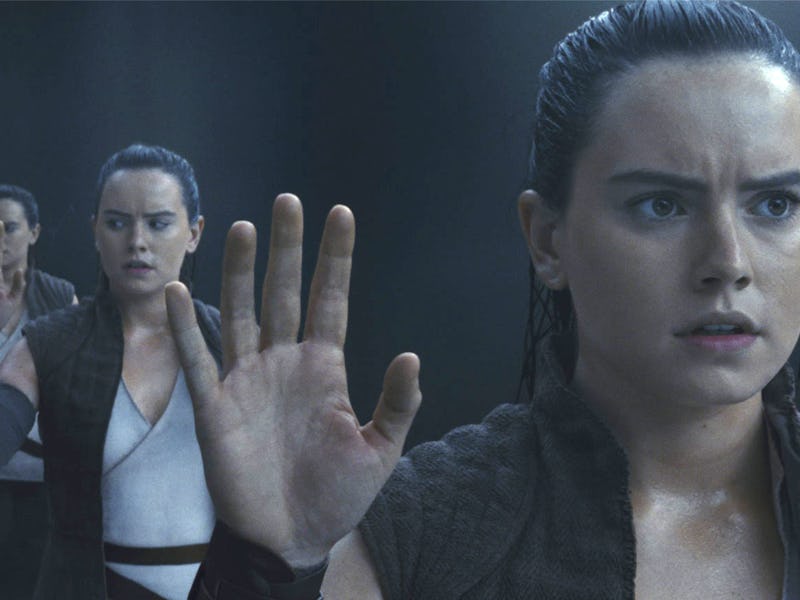 Daisy Ridley as Rey in 'The Last Jedi.'