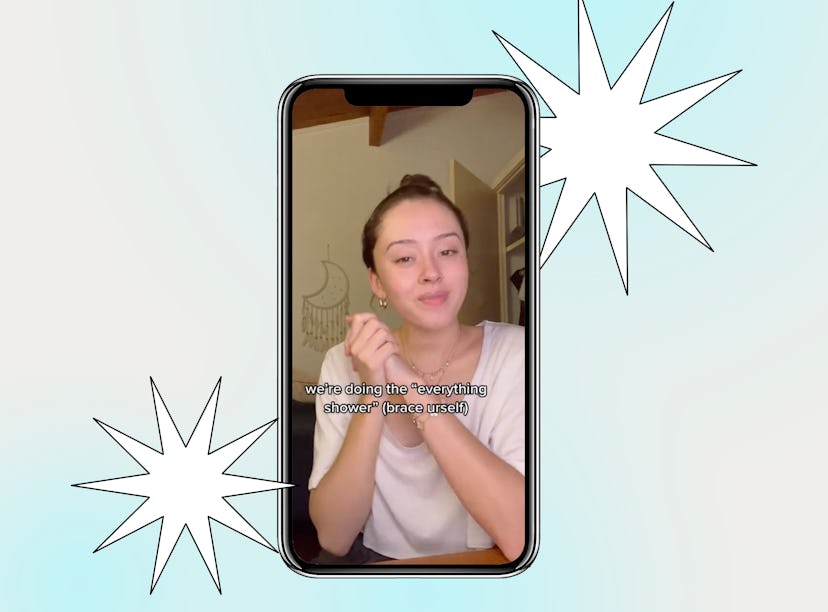 A TikToker does an everything shower from TikTok, and I reached out to a dermatologist to see the or...