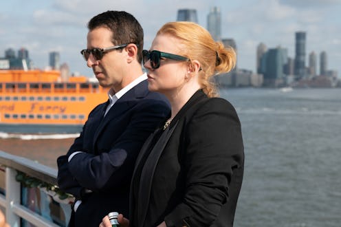 Jeremy Strong and Sarah Snook on 'Succession' Season 4. Photo via HBO