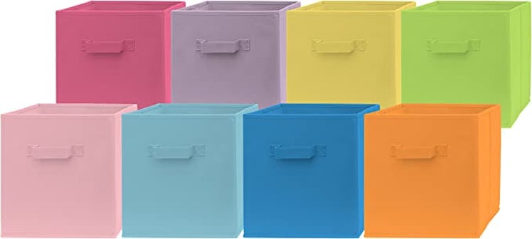 Pomatree Fabric Storage Bins (8-Pack)