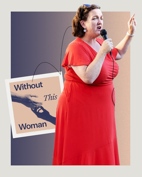 Rep. Katie Porter, who's running for Senate for California, talks about meeting Sen. Elizabeth Warre...
