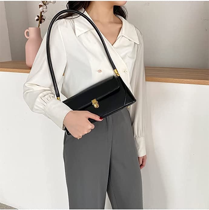 ASPHODELCHIC Vinatge Shoulder Bag With Buckle