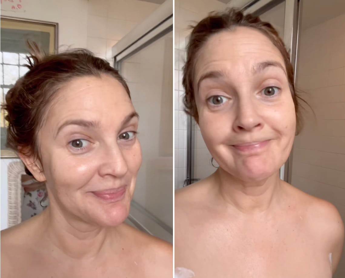 Fans Are Loving Drew Barrymore's Totally "Normal" Bathroom In Video