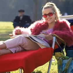 elle woods (reese witherspoon) wears sequin bikini in legally blonde