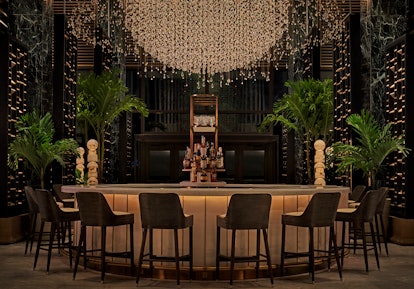 The Chandelier Bar at the Four Seasons Hotel New Orleans.