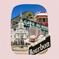 Highlights in New Orleans include strolling on Bourbon Street and sampling beignets at Cafe du Monde...