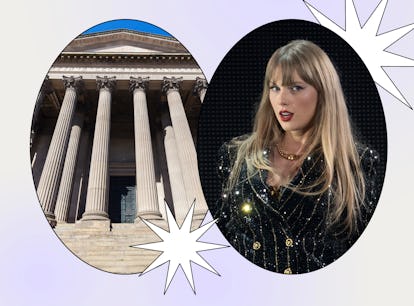 Taylor Swift was seen filming at St George's Hall in Liverpool for a new music video, which is a 'Th...