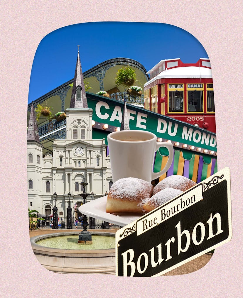 Highlights in New Orleans include strolling on Bourbon Street and sampling beignets at Cafe du Monde...